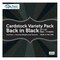 Accent Design Paper Accents Cardstock Variety Pack - 12" x 12" Back in Black 10 Sheets - Heavyweight Cardstock for Scrapbooking, Scrapbooking & Crafts - Archival Quality